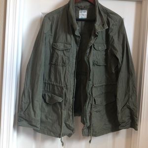 distressed bomber jacket